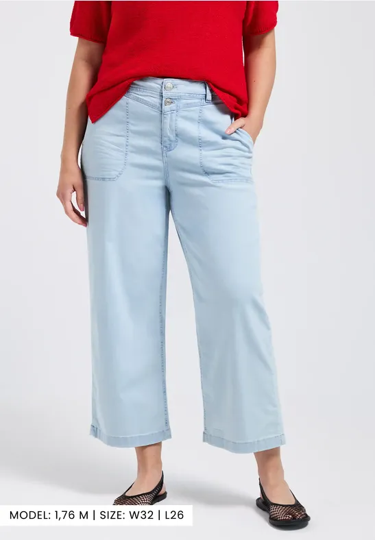 Wide Leg Jeans Ultra bleached