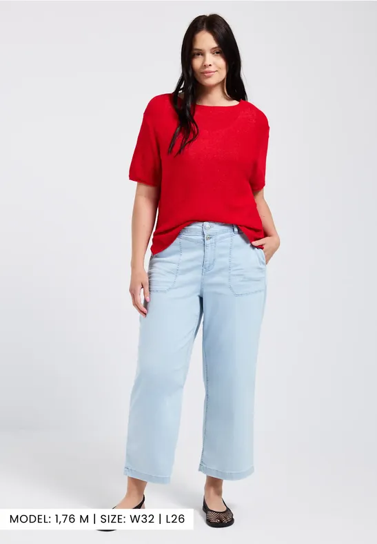 Wide Leg Jeans Ultra bleached