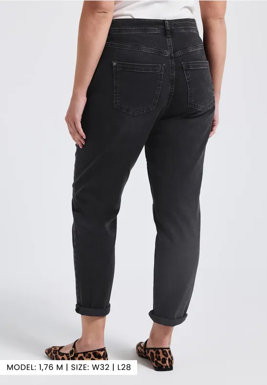 Jeans en coupe casual Black washed