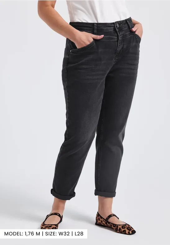 Jeans en coupe casual Black washed