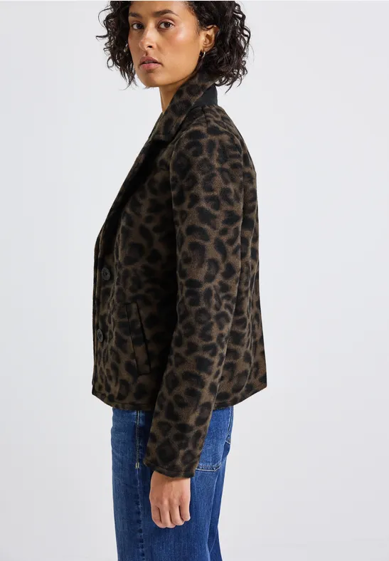 Cosy Leo Jacke Teddy Brown
