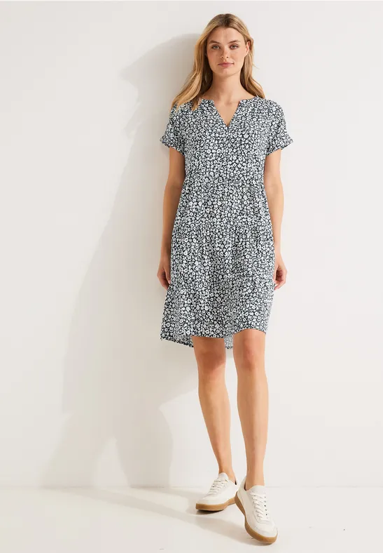 Tunikakleid mit Print cool vintage green