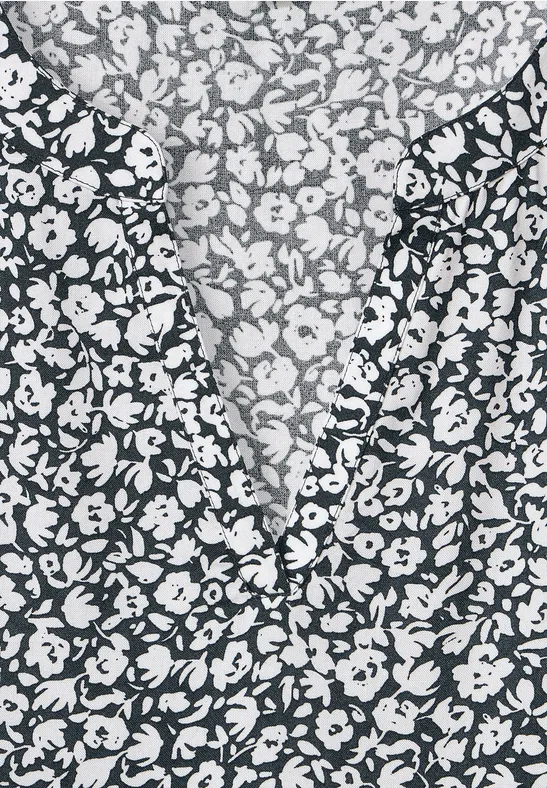 Tunikakleid mit Print cool vintage green