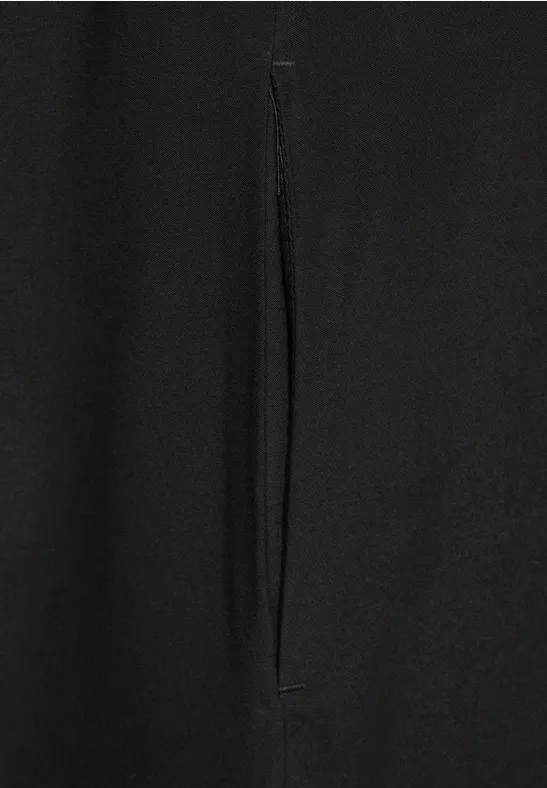 Kleid in Viskose Black