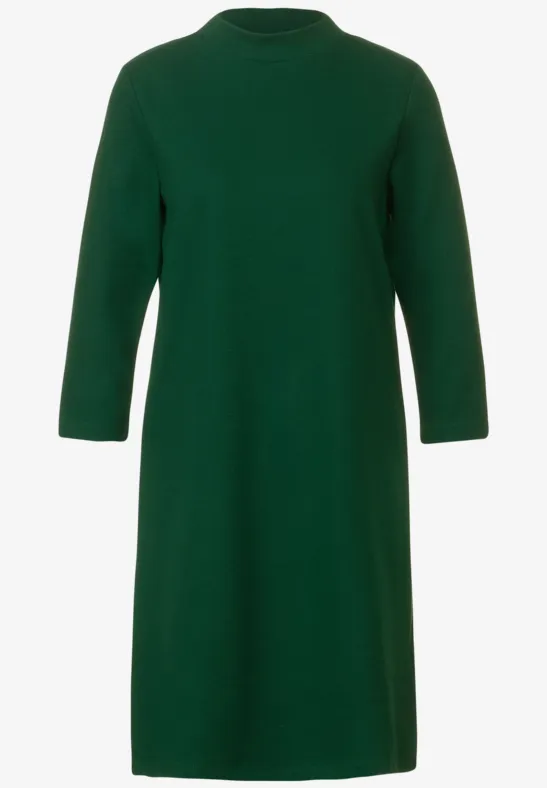 Shirtkleid in Unifarbe gentle green