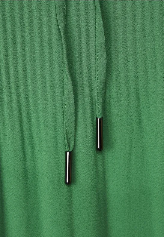 Plisseé Tunikakleid dull gentle green