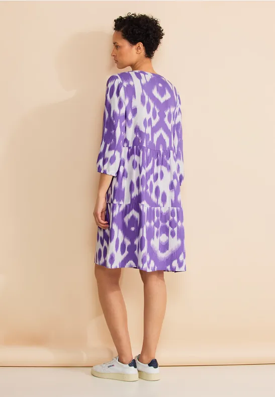 Tuniekjurk met print smell of lavender