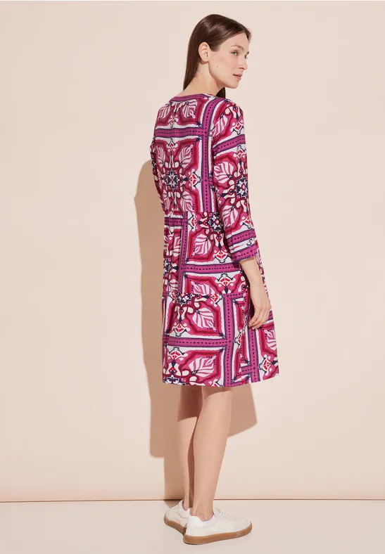 Tuniekjurk met print magnolia pink