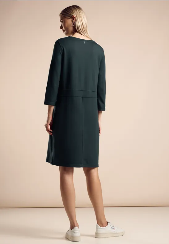 Sweatkleid hunter green