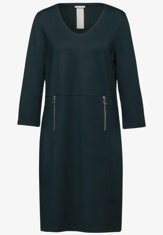 Sweatkleid hunter green