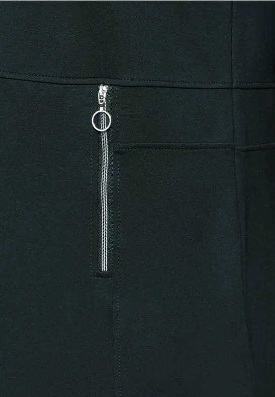 Sweatkleid hunter green