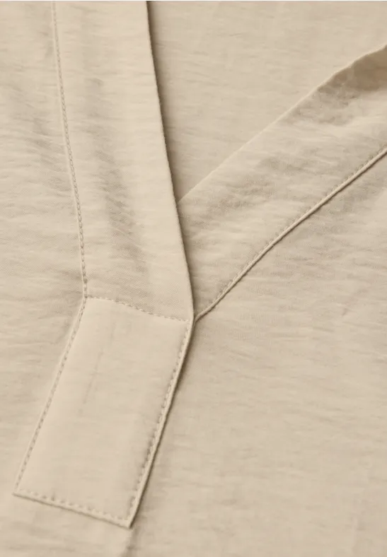 T-Shirt Kleid coastal beige