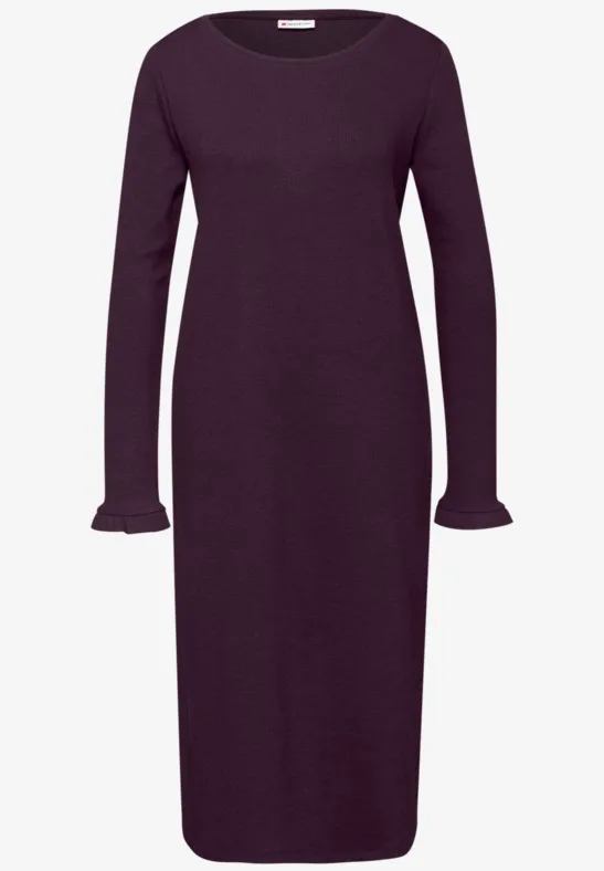 Geribde midi-jurk Jazz Berry