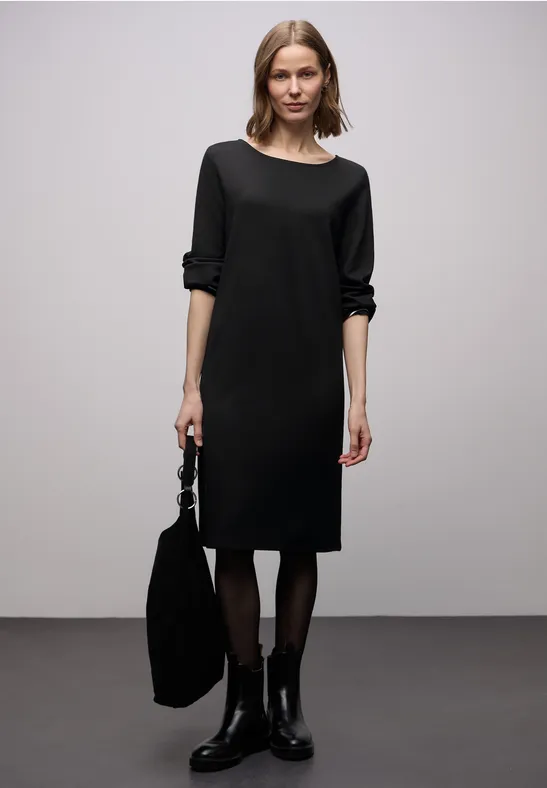 Jersey-Kleid Black