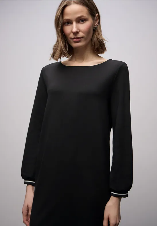 Jersey-Kleid Black