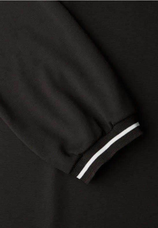 Jersey-Kleid darkest brown