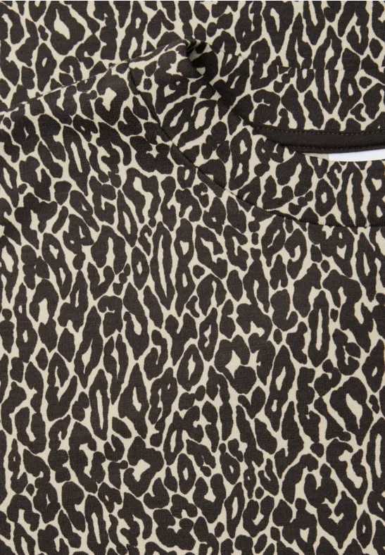 Midi-jurk molten earth