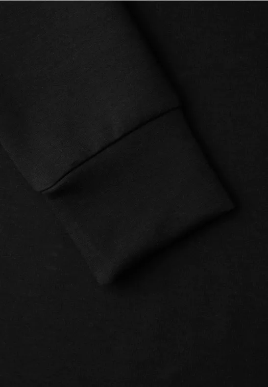 Jurk in effen kleur Black