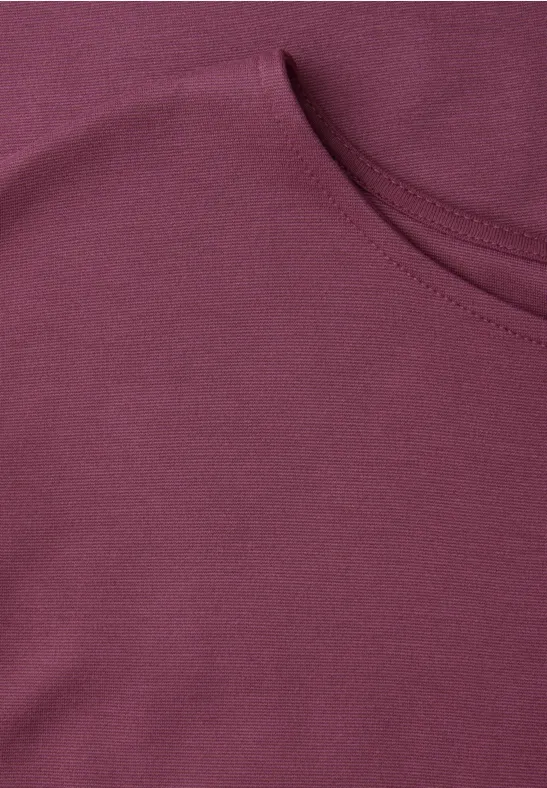 Robe longueur genou en jersey dark clouded blush