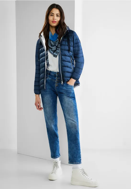 Leichte Jacke mit Zipper rich blue