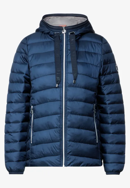 Leichte Jacke mit Zipper rich blue