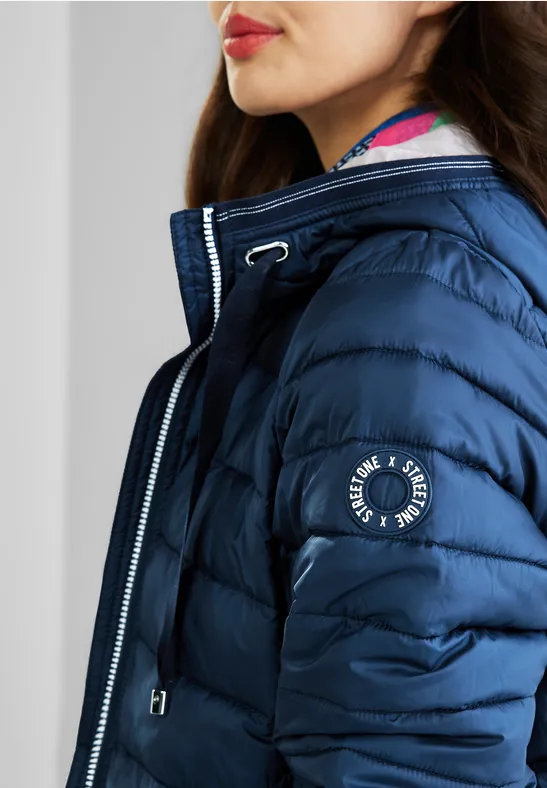 Leichte Jacke mit Zipper rich blue