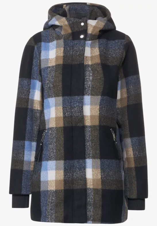 Hoodie Karojacke gravity blue