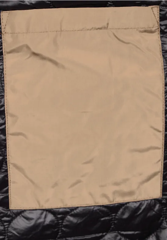 Glänzende Longjacke rocky brown