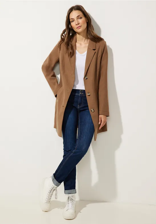 Cosy Mantel rocky brown