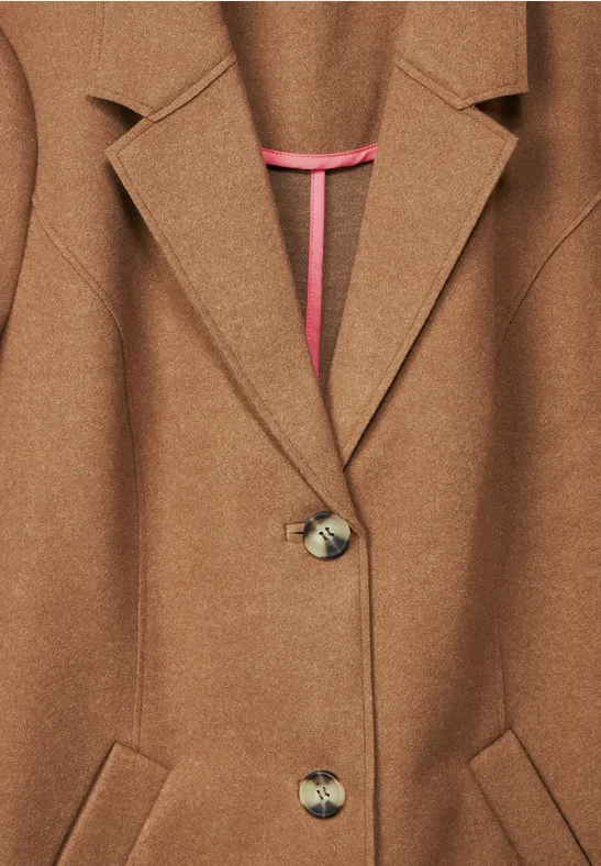 Cosy Mantel rocky brown