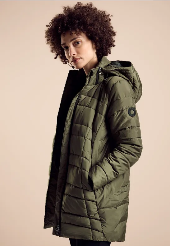 Veste matelassée winter moss green