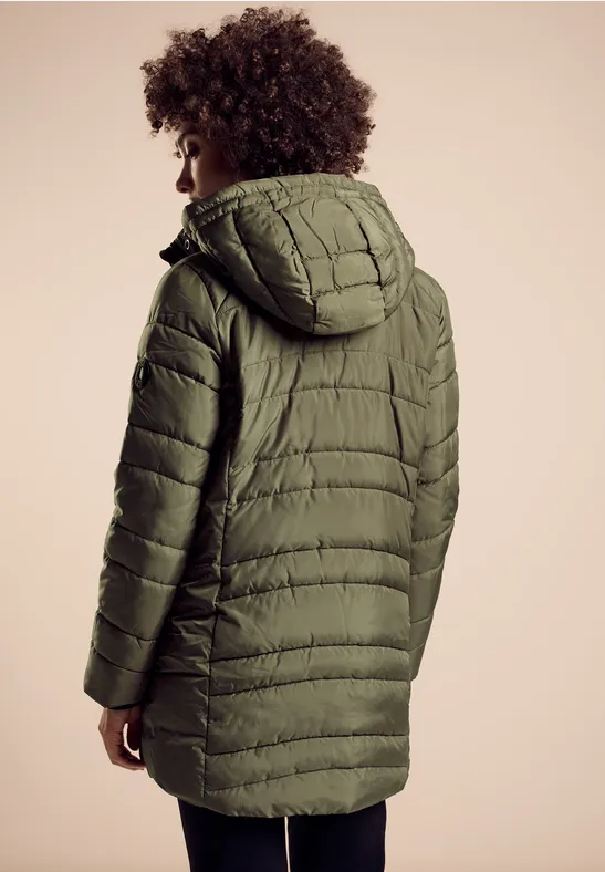 Veste matelassée winter moss green