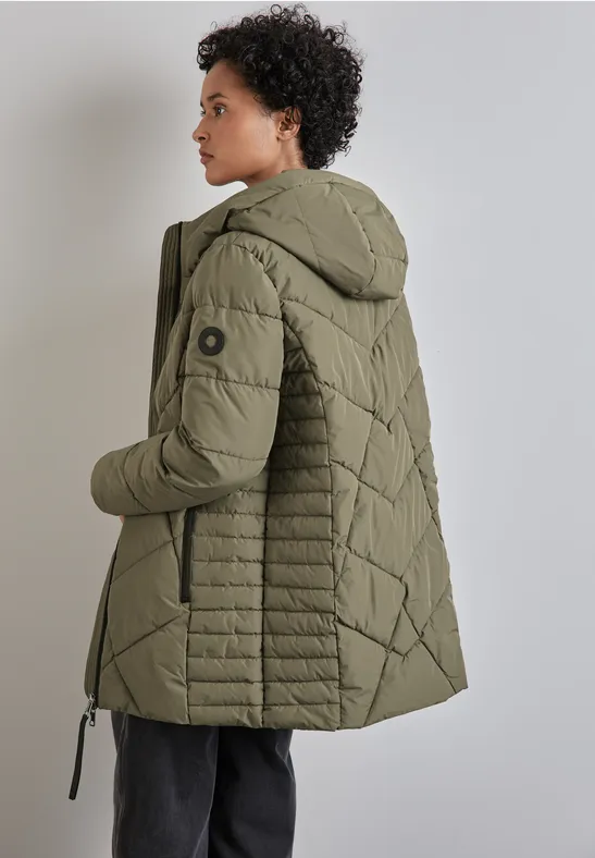 Veste winter moss green