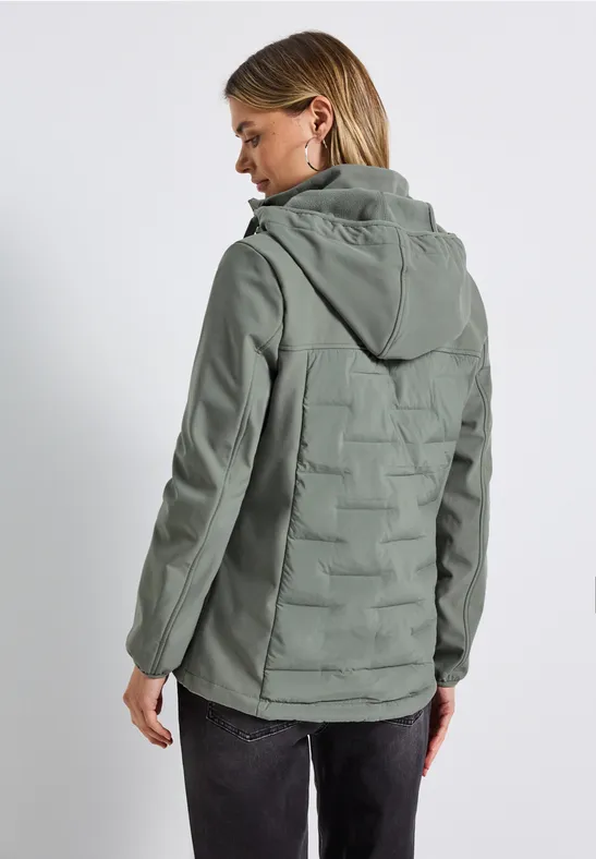 Veste softshell à structure mixte Fresh Sage