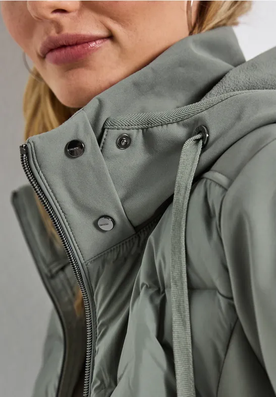 Veste softshell à structure mixte Fresh Sage