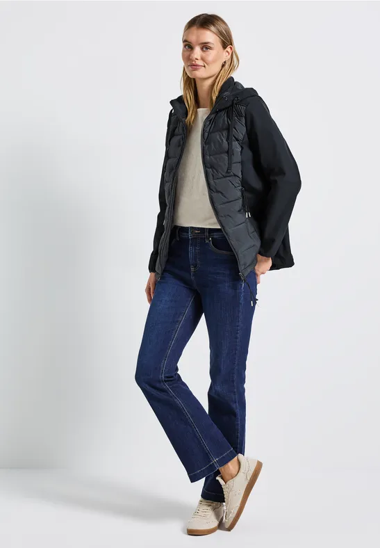 Veste softshell à structure mixte Obsidian Blue