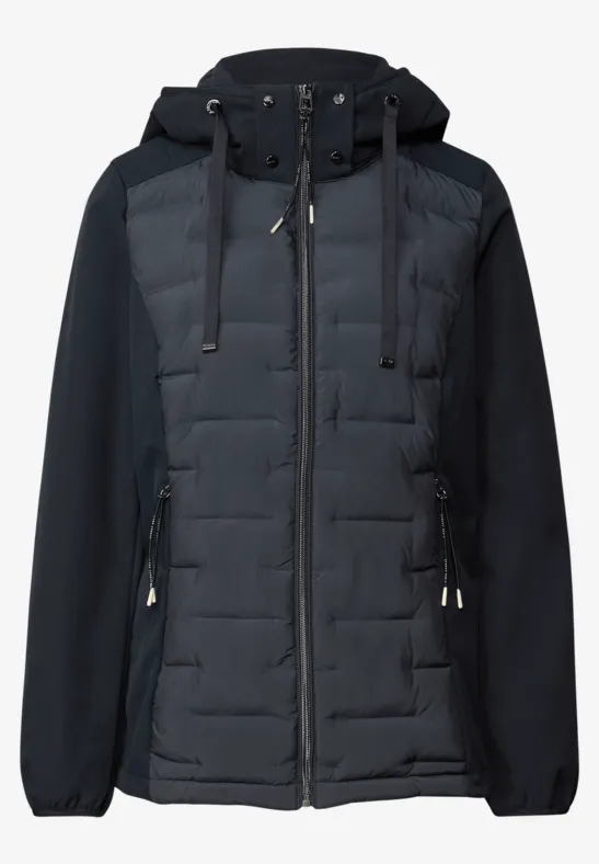 Veste softshell à structure mixte Obsidian Blue