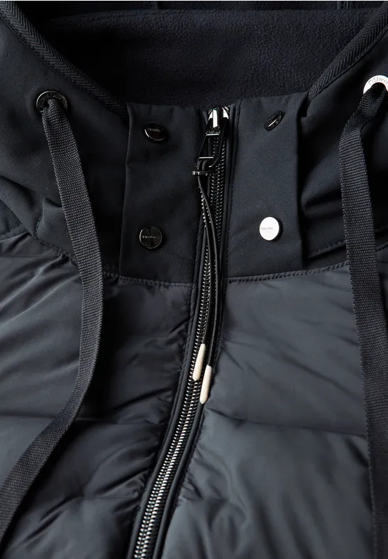 Veste softshell à structure mixte Obsidian Blue