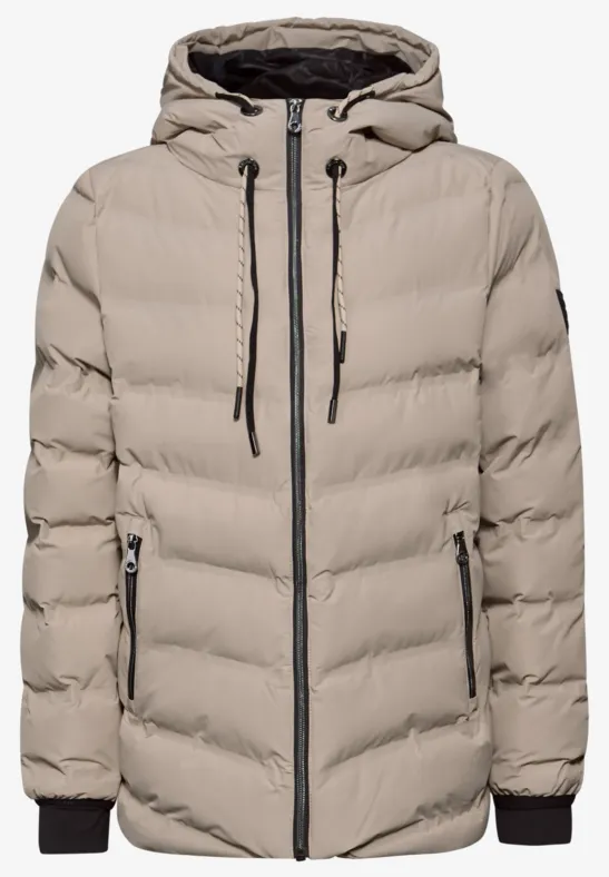 Jacke mit geklebten Nähten Smooth Champagne