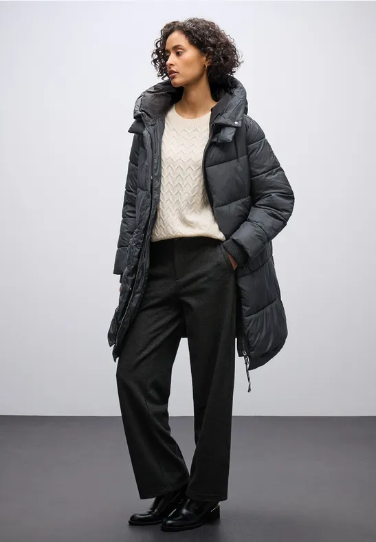 Gevoerd laagjesjack Obsidian Blue