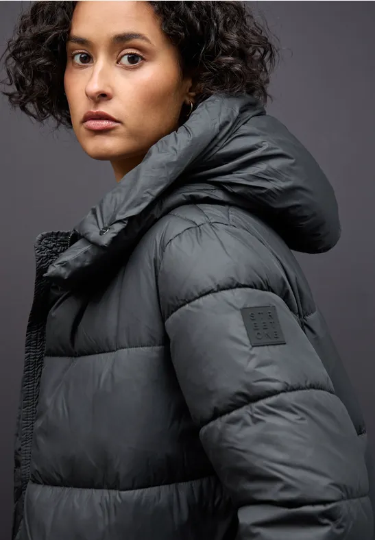 Gevoerd laagjesjack Obsidian Blue