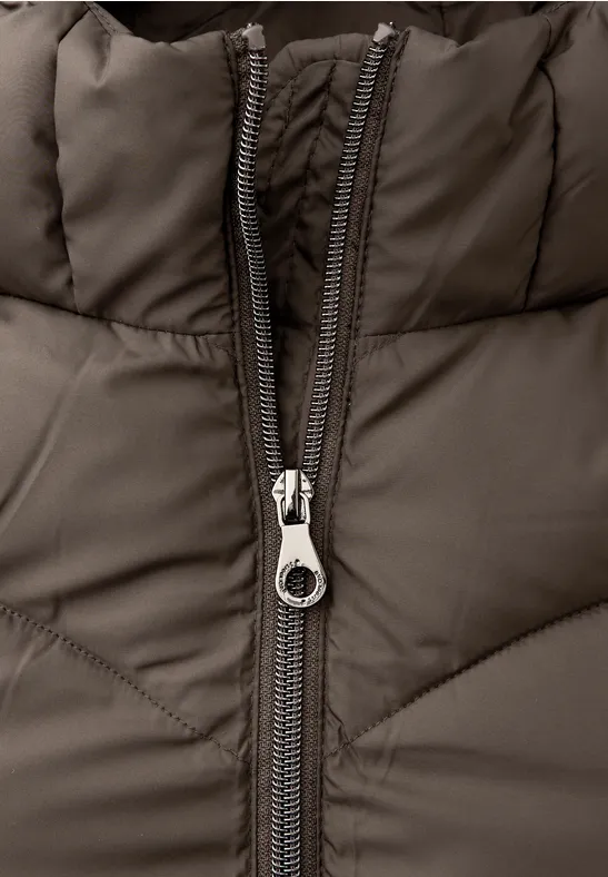 Midi Steppjacke nomad brown