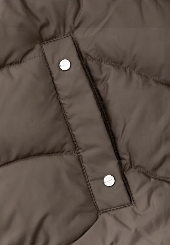 Midi Steppjacke nomad brown