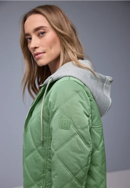 Veste avec capuche amovible Mint Breeze