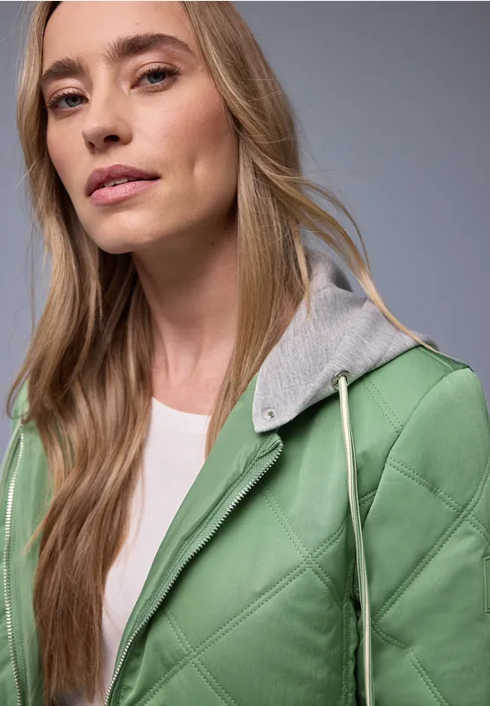 Veste avec capuche amovible Mint Breeze