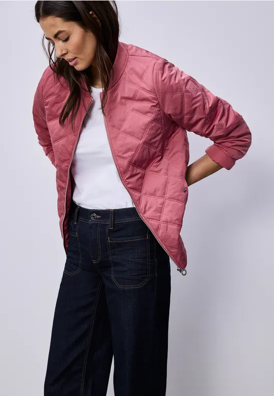 Veste avec capuche amovible desert berry
