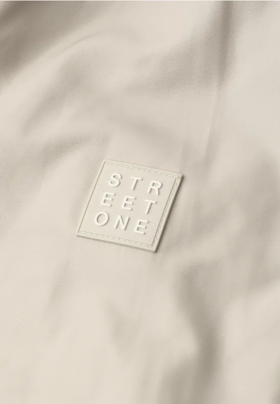 Langer Blouson powder beige