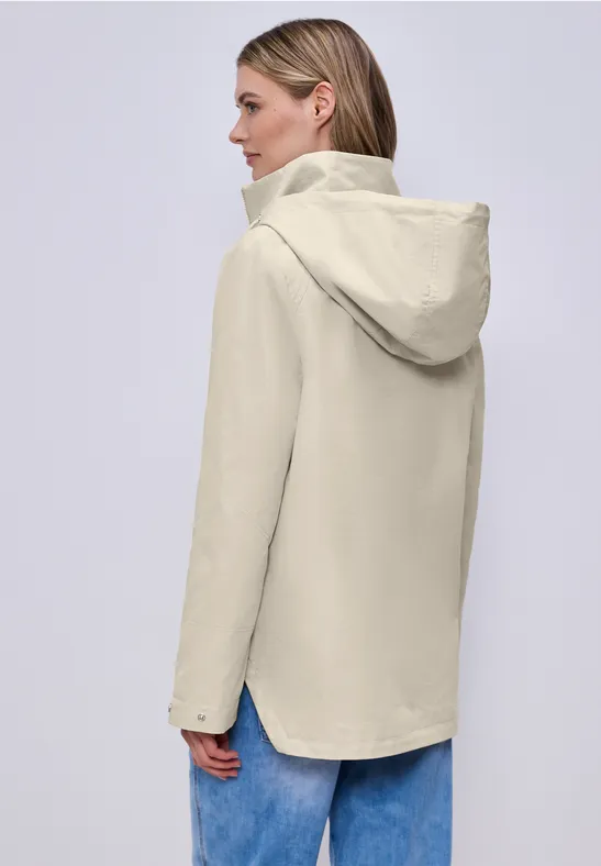Parka powder beige