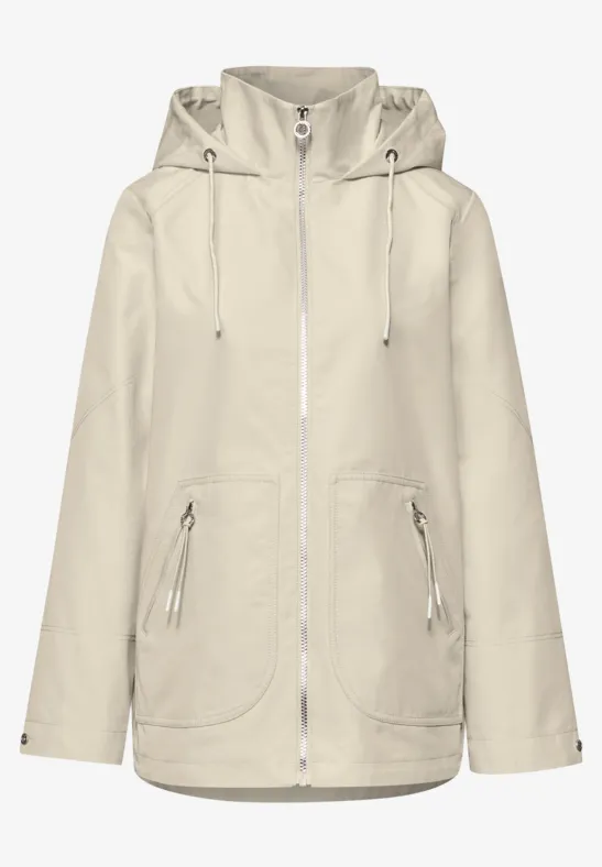 Parka powder beige