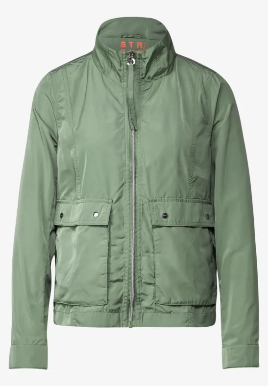 Moderner Windbreaker dark desert mint